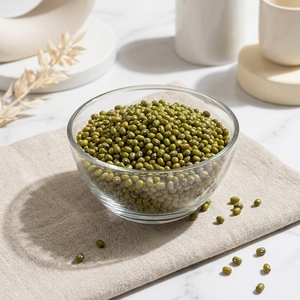 Haricots Mungo Séchés Sans Pierres, Nettoyés par Sortex, Qualité Export, Légumineuses Vertes, Approvisionnement en Vrac pour l'Industrie Agroalimentaire - Product Image 1
