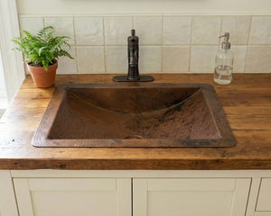 top mount copper sink drop in copper sink custom copper sink polished copper <b>basin</b> matte copper sink brushed copper sink - Product Image 2