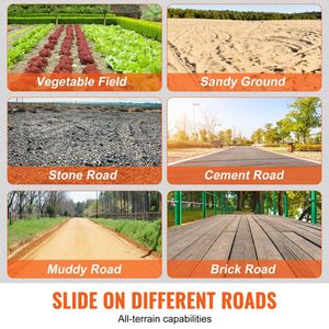 Chariot à plaques de plâtre robuste de 1500 lb, roues pivotantes de 5 pouces pour panneaux muraux, pour garages de manutention de bois. - Product Image 6