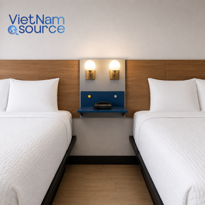 <b>Decorative</b> Microtel Hotel Furniture Solutions Built With Commercial <b>MDF</b> <b>Panels</b> For Hospitality Bedroom Projects Vietnam - Product Image 6