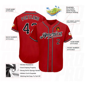 Custom Youth Adult Kids <b>Baseball</b> Jersey Factory Wholesale Stripe <b>Baseball</b> Uniform Breathable Sportswear Sublimated Team Wear - Product Image 3