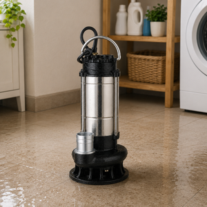 SnowFlake QDX10-16-0.75S Single-Phase Electric <b>Submersible</b> <b>Pump</b> Stainless Steel 1-1/2 in Discharge Low Pressure - Product Image 3