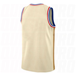 Maillots de basket-ball sur mesure pour hommes, maillot de basket-ball uni, vêtements de sport, polyester respirant, chemises athlétiques unisexes pour l'entraînement - Product Image 3