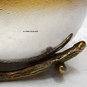 Support de Présentation Antler Base, Style Américain Haut de Gamme, Luxe Léger, pour Bols de Service à Riz, Vaisselle, Bol en Métal Aluminium, Usage Domestique - Product Image 6