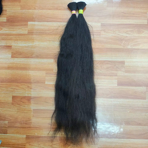 Lots de Cheveux Humains Vierges Bruts d'Inde du Sud en Gros – Extensions de Cheveux Raides Remy 18-40 Pouces - Product Image 1