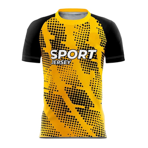 Maillot de football durable personnalisable avec logo d'équipe, léger, pour matchs et entraînements - Product Image 1