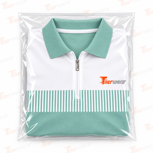 Chemise polo de golf pour homme, 230 GSM, coton et élasthanne, tissu extensible, vêtements de performance, fournisseur OEM, chemises polo pour homme en vente - Product Image 5