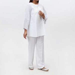 Traje Chikankari bordado de 2 piezas PS4076 talla XS - Product Image 2