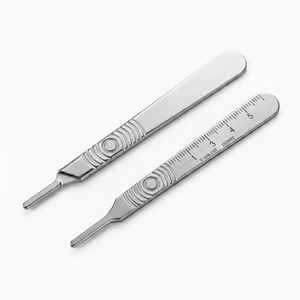 Améliorez votre kit chirurgical avec des manches de scalpel en acier inoxydable de précision, offrant une prise en main ergonomique et autoclavables. - Product Image 2