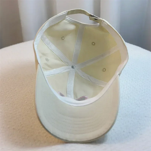 หมวกแก๊ปปักลายโบว์หวานๆ สไตล์แฟชั่น สำหรับผู้หญิง ผ้าฝ้ายนุ่ม ใส่ได้ทั้งกลางแจ้งและในร่ม ปีกหมวกทรงแหลม สีพื้น - Product Image 6
