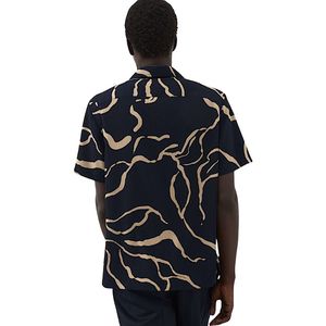 Men’s Regular Fit Printed Short Sleeve Casual Shirt Lightweight Breathable Summer Button <b>Down</b> Fashion Shirt - Product Image 3