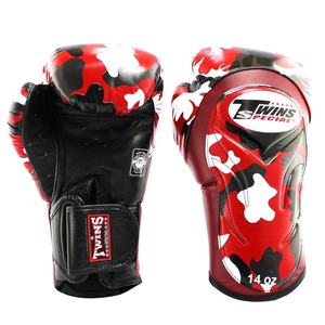 Nuevo Modelo, Empuñaduras de Boxeo Profesionales CP-BG-195, de Cuero Vacuno Genuino, Camuflaje, Transpirables y que Absorben la Humedad - Product Image 1