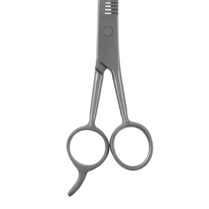 Tijeras de Peluquería y Adelgazamiento de Cabello, Tijeras de Corte y Recorte de Acero Inoxidable, Hoja Recta para Diestros, Tijeras de Adelgazamiento de Cabello - Product Image 5