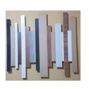 Modern 3D Wooden <b>Wall</b> <b>Art</b> Abstract <b>Geometric</b> Wood Slat Panel <b>Wall</b> Hanging Sculptures Decorative Home Living Room <b>Wall</b> Decor - Product Image 1