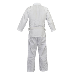 Trajes de Karate, Judo, Kung Fu, Taekwondo, Uniformes de Karate, Ropa de Artes Marciales, Mejor Calidad, Hechos a Medida, Marca Personalizada, Blanco, Tallas S-XXXL - Product Image 3