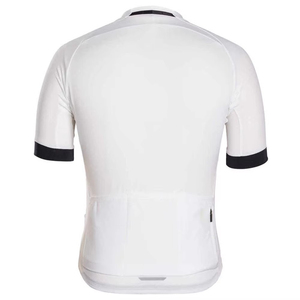 Maillot de cyclisme personnalisé pour homme, grande taille, sans coutures, manches courtes, coupe ajustée, extensible, en Spandex/Polyester, maille fonctionnelle, OEM 160g - Product Image 2