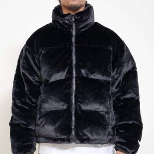 Blouson aviateur d'été décontracté pour hommes avec col montant Coupe-vent en toile fine avec fermeture éclair solide pour un usage quotidien - Product Image 2