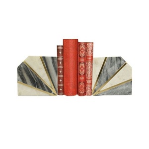 Serre-livres en marbre de conception avantageuse taille et forme personnalisées serre-livres pour les écoles de bureau et les bibliothèques - Product Image 1