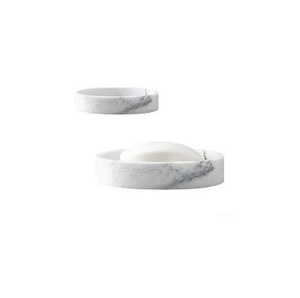 Marble Effect Resin Soap Dish Bathroom Decorative Wavy Soap <b>Holder</b> Hot Sale Oval Soap <b>Sponge</b> Tray Soap Case Box for Bathroom - Product Image 1