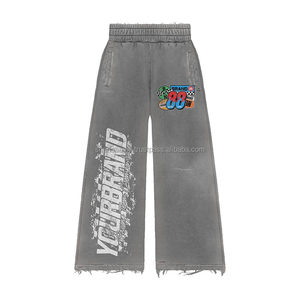 ชุดวอร์มไซส์ใหญ่พิเศษสำหรับผู้ชายพิมพ์โลโก้ออกแบบได้ตามที่ต้องการ - Product Image 5