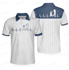 Polo classique d'été pour homme, T-shirt à séchage rapide, T-shirts à col pour homme, Hauts et T-shirts pour homme - Product Image 3