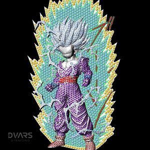 Colgante de personaje 3D esmaltado de plata 925 con moissanita, engaste de garra chapado en rodio, lujo, estilo cartoon, dije de dibujos animados. - Product Image 4