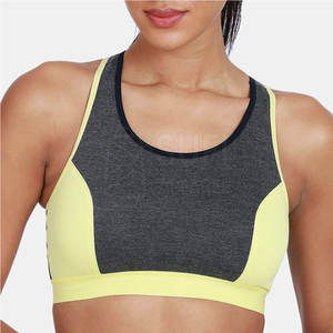 Sujetador Deportivo Ajustado Sin Costuras de Alta Sujeción, Ecológico, de Secado Rápido, con Textura Acanalada para Contorno Corporal y Entrenamiento - Product Image 2