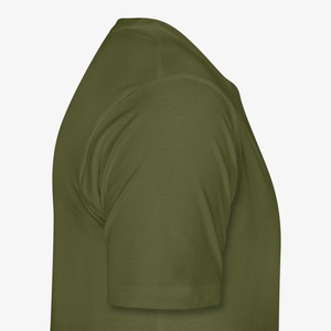 เสื้อยืดคอกลมแขนสั้นผู้ชาย สีเทา ทรงปกติ ผ้าฝ้าย ทอแบบเจอร์ซีย์ ระบายอากาศได้ดี น้ำหนัก 180 กรัม เนื้อผ้าเนื้อนุ่ม ใส่สบาย - Product Image 5