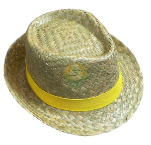 Promotion <b>Straw</b> Hat Wholesale Natural Color From Vietnam Bulk Supply Branded <b>Straw</b> Hats <b>Visor</b> <b>Straw</b> Hat Personalize Ribbon Band - Product Image 4