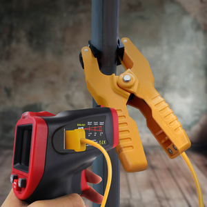 New High Quality Industrial Infrared Thermometer Non-Contact Temperature with Humidity, Dew Point & K-Type Probe Input - Product Image 2