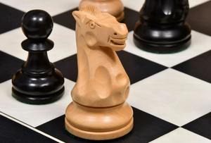 Pions d'échecs en bois de qualité supérieure, série Staunton américaine, poids King 4.1, au meilleur prix - Product Image 2