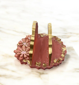 Boîte à mouchoirs en résine époxy, 2 pièces, boîte à mouchoirs carrée en résine grise et blanche, best-seller - Product Image 5