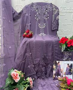 Prix de gros des ensembles Salwar pakistanais Chiffons Shree Fabs - Product Image 6