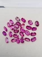 Natürlicher Rosa Saphir Ovaler Schliff 30 Karat Premium-Qualität IGI-Zertifizierte Edelsteine für Schmuckherstellung Paketkollektion