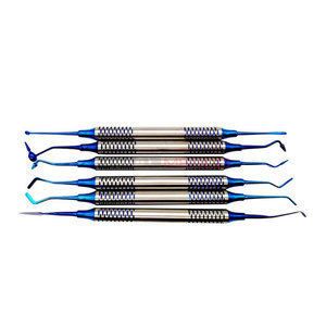 Premium 6Pcs German Stainless Steel Manual Dental Composite Resin Filling Spatula Set High-Precision Non-Stick CE Certified - Product Image 3