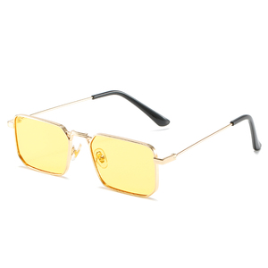 Lunettes de soleil de luxe carrées en métal pour hommes, nouvelle collection RTS, tendance 2026, personnalisables pour femmes, activités de plein air - Product Image 3
