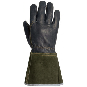 High Quality Welding <b>Gloves</b> Designed Leather For Secure Welding Grip And Safety for online sale - Product Image 3
