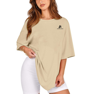 Camiseta de Verano para Mujer, Formal, Ecológica, Estampada, Transpirable, de Manga Corta, de Algodón, Ligera y Elegante - Product Image 6