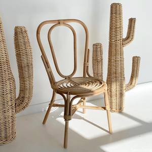 Restaurant hotel decor furniture rattan <b>cane</b> <b>chair</b> for lounge living room modern style <b>chairs</b> - Product Image 5