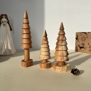 Customized Free Logo Hot Sale Wooden Decorative Christmas <b>Tree</b> <b>Ornaments</b> Decoration Christmas Suppliers - Product Image 5