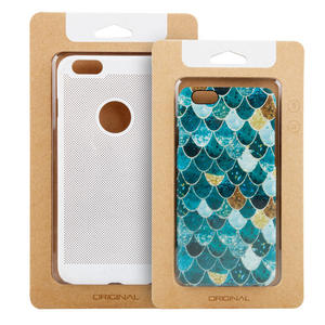 Caja de Regalo para Teléfono Móvil con Ventana de PVC, Caja de Papel Kraft Vacía - Product Image 6