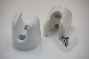 Soporte Moderno Impermeable para Cabezal de Ducha de ABS con Anclaje, Resistente a Ácidos/Sales para Baño y Cocina, Paquete a Granel - Product Image 4