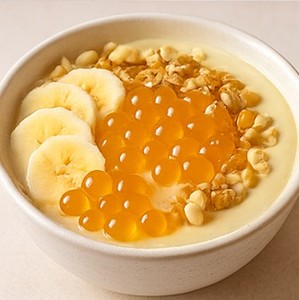Taiwan Product Mellow Sweet Honey Flavored Popping Boba For Winter Seasonal Beverages - Product Image 4