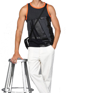 Débardeurs pour hommes, design personnalisé, sublimation, sans couture, séchage rapide, fitness, sport, course à pied, débardeurs pour hommes en vente à bas prix - Product Image 1