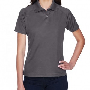 Camisas de Solapa con Estampado Bordado Personalizado, Camiseta Polo para Mujer 100% Algodón Poliéster Estampada - Product Image 4