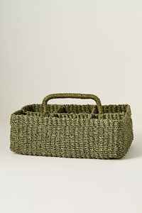 Custom colored seagrass basket Handmade Storage Basket Wholesale eco-friendly Made Viet Nam - Product Image 2