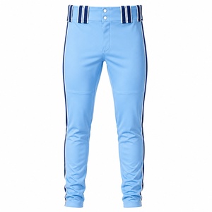 Pantalon de baseball unisexe pour hommes, respirant et anti-humidité, en polyester/nylon, imprimé par sublimation, commande en gros, fournisseur ODM - Product Image 2
