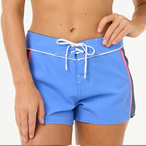 High Waist Women <b>Swim</b> Shorts Lightweight Quick Dry Beachwear Custom OEM ODM Manufacturer Private Label Wholesale - Product Image 3