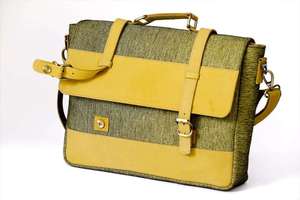 Handmade Vintage Messenger Bag Antique 100% Canvas Casual Business Bag Travel Laptop Bag With Adjustable <b>Shoulder</b> <b>Strap</b> - Product Image 4