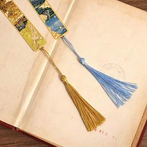 Marcapáginas de metal avanzado con diseño delgado y ligero para lectura diaria, diario, planificación y uso en oficina. - Product Image 6